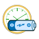 drone battery charging time icon